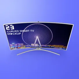 Curved tv